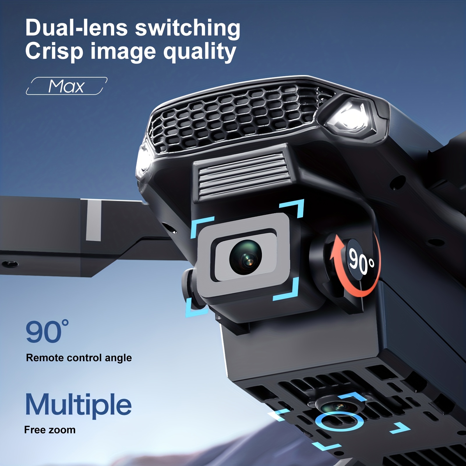 Drone Pieghevole E88 PRO MAX 2 - Drone Camera 4K recensione e prezzo