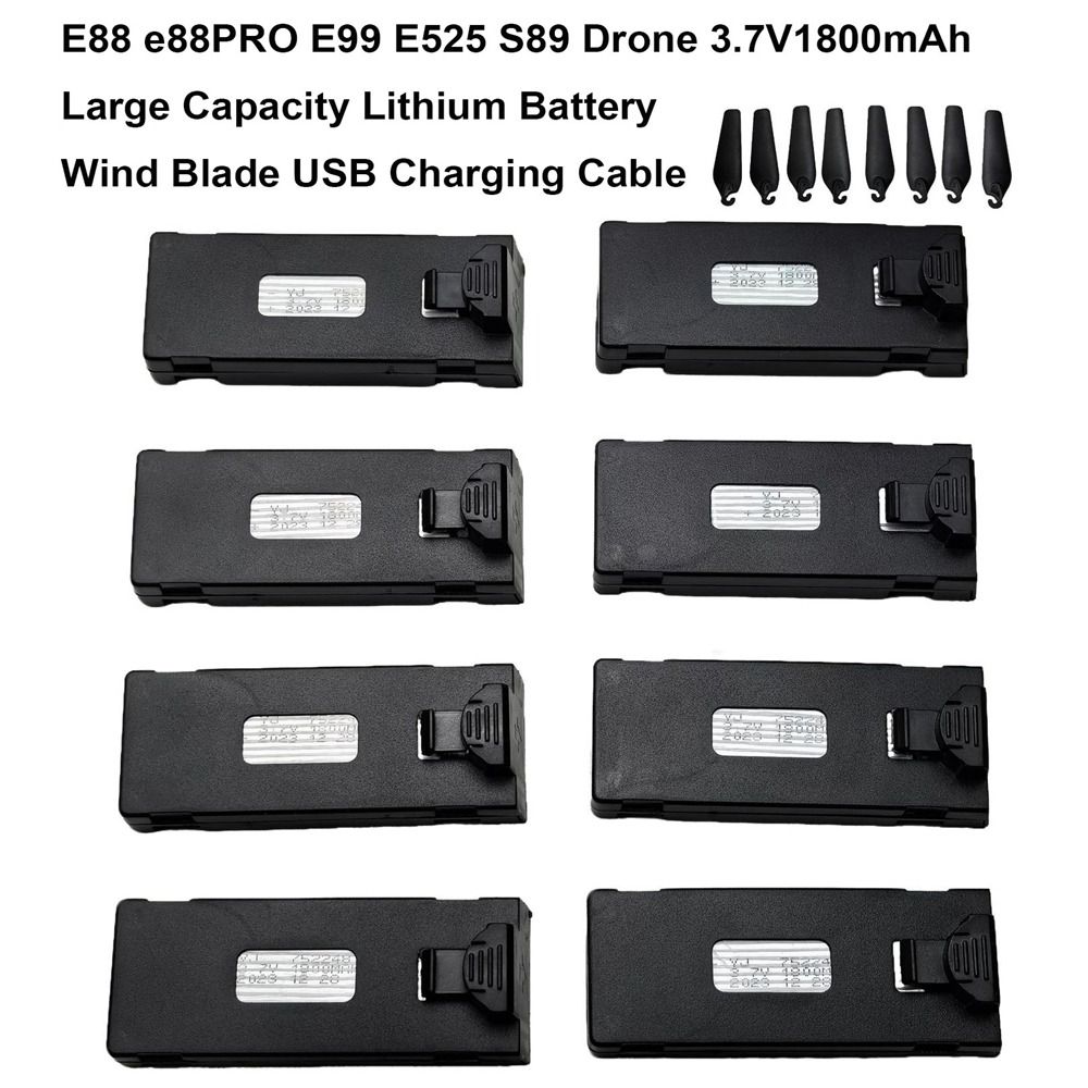 Batteria al litio nera 3.7V180 - Eachine Drone E010 recensione e prezzo